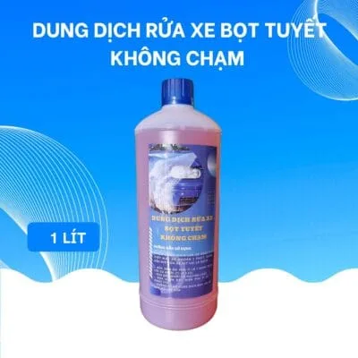 Dung dịch rửa xe bọt tuyết không chạm 1 lít giá rẽ - miễn ship