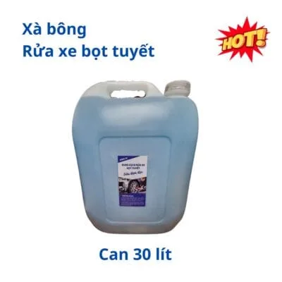 Xà bông rửa xe bọt tuyết 30 lít Miễn ship toàn quốc