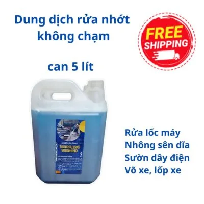 Dung dịch rửa nhớt, rửa đất, rửa xe bọt tuyết không chạm miễn ship