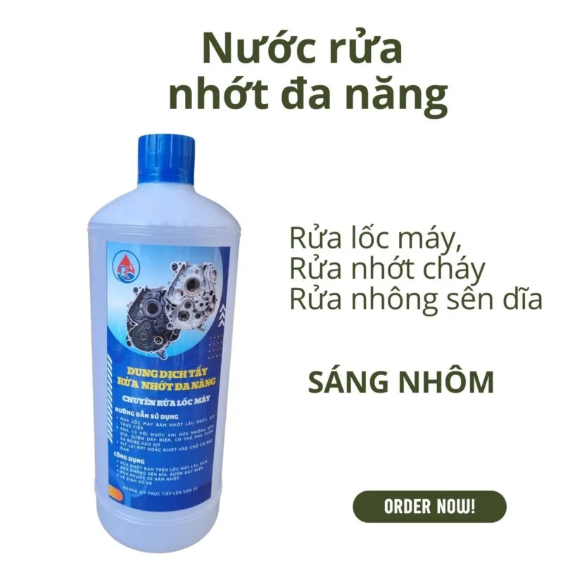 Dung dịch rửa nhớt đa năng